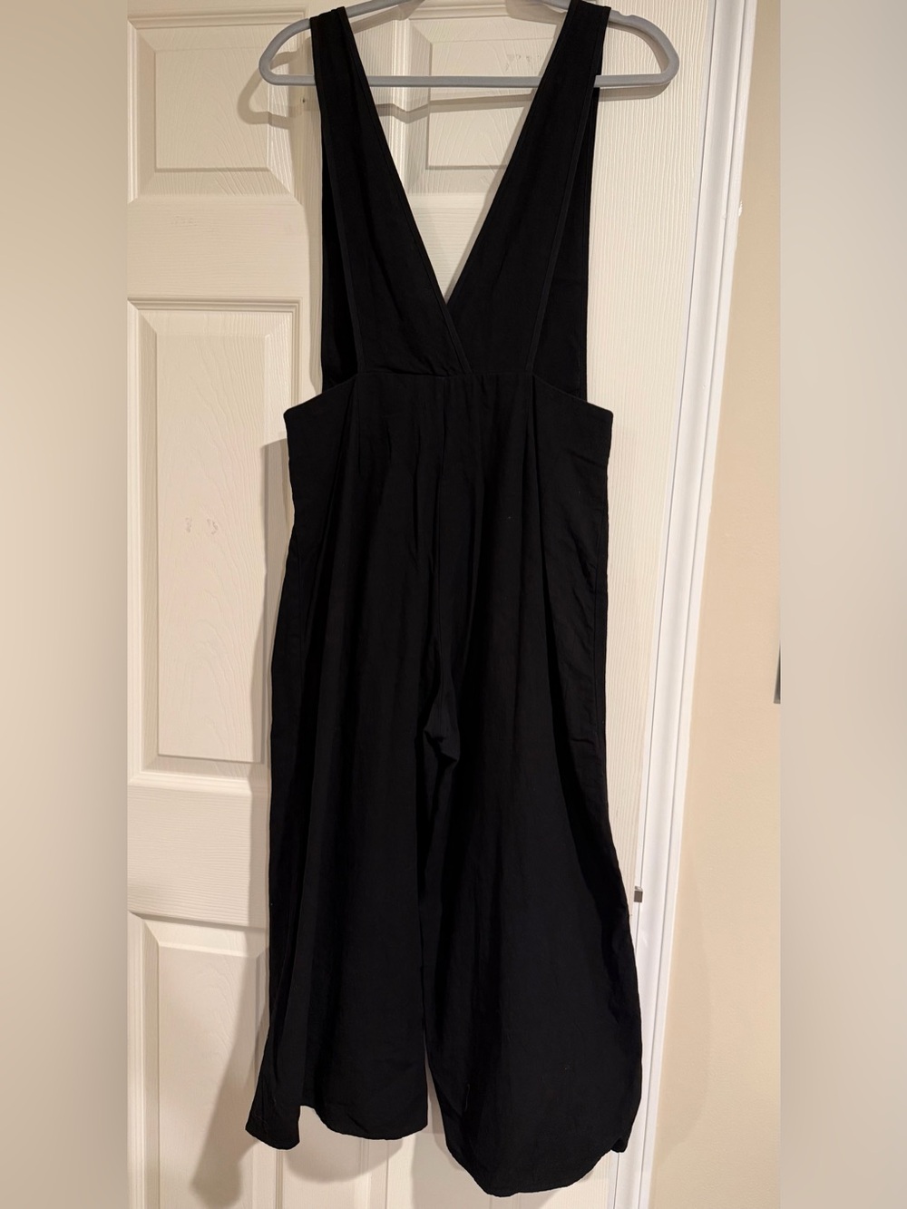 Sienna Sky Black Wide Leg Sleeveless Romper/Jumpsuit Size Large - Picture 6 of 7
